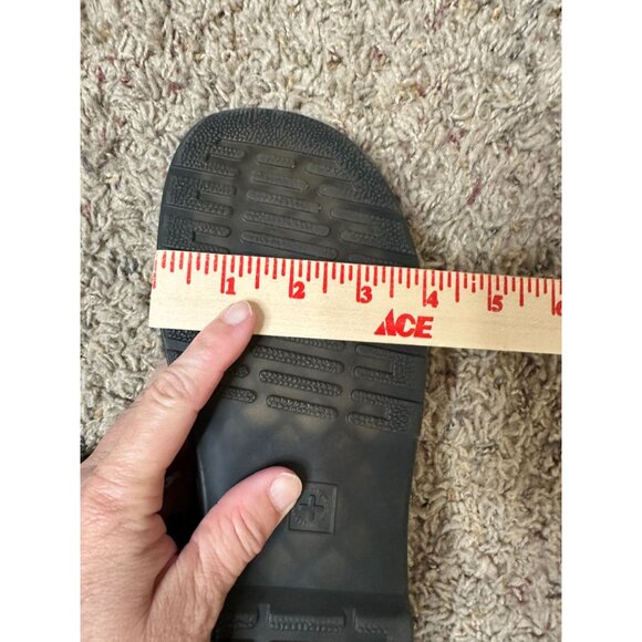 Dr. Martens Womens Mono Black Lace-Up Lorrie  Leather Shoes Cushioned Lining 8 - Picture 9 of 9